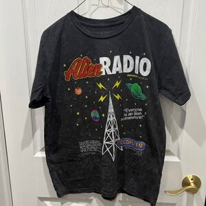Coldplay Alien Radio Music of the Spheres tour tshirt
